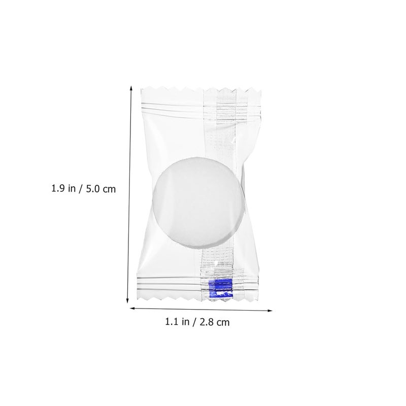 نوليتوي 100 قطعة مناديل منقوشة مضغوطة محمولة وناعمة للاستخدام لمرة واحدة للسفر - Image 4